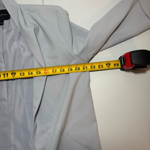 Women’s size 6 Banana Republic Light Blue Suit Jacket Business Blazer - Picture 6 of 7
